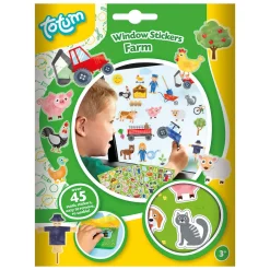 Raamstickers Boerderij-Totum Outlet