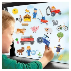 Raamstickers Boerderij-Totum Outlet