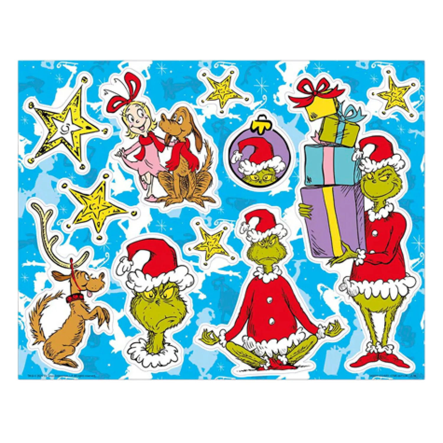 Raamstickers XL Grinch-Totum Sale