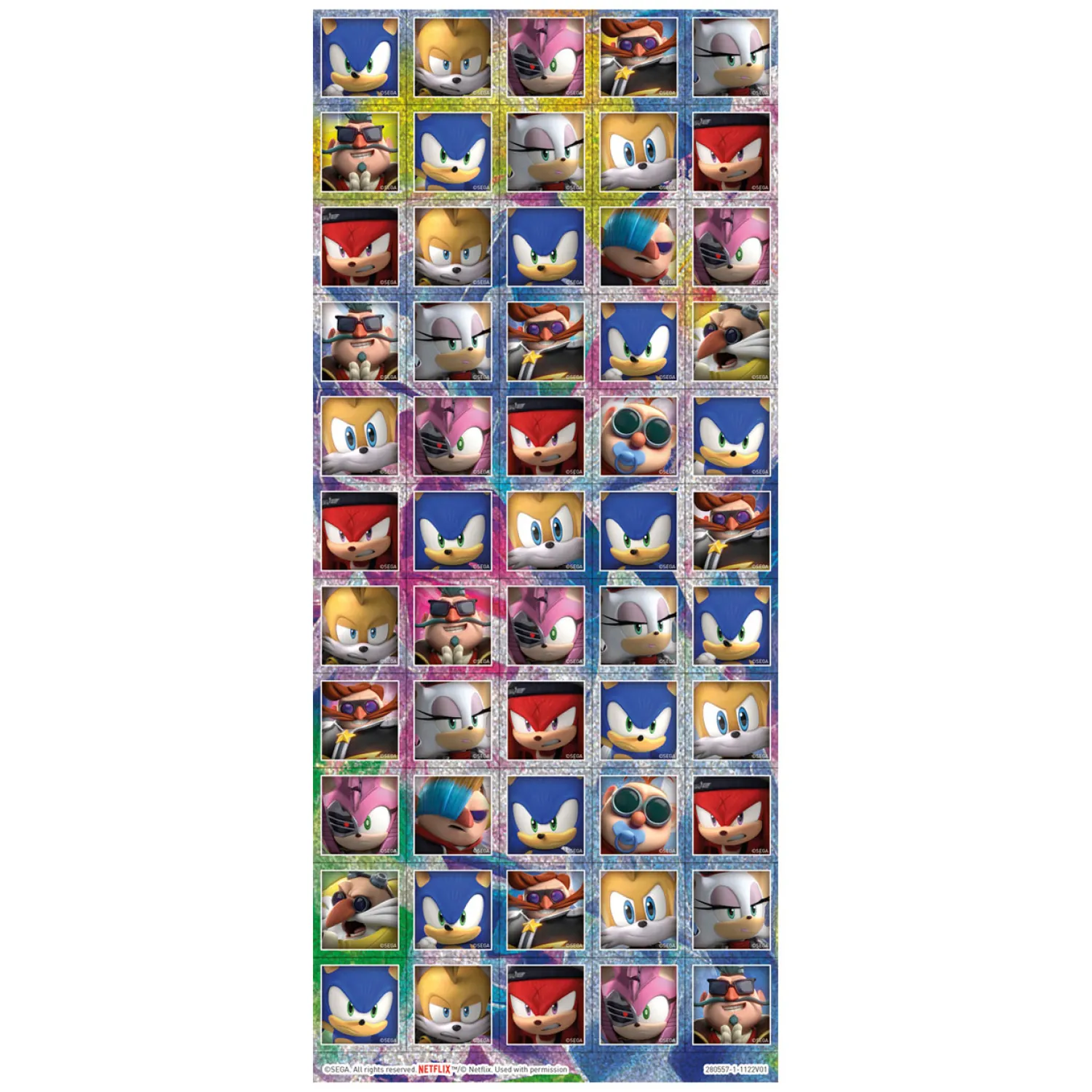 Sonic Super Stickerset>Totum Clearance