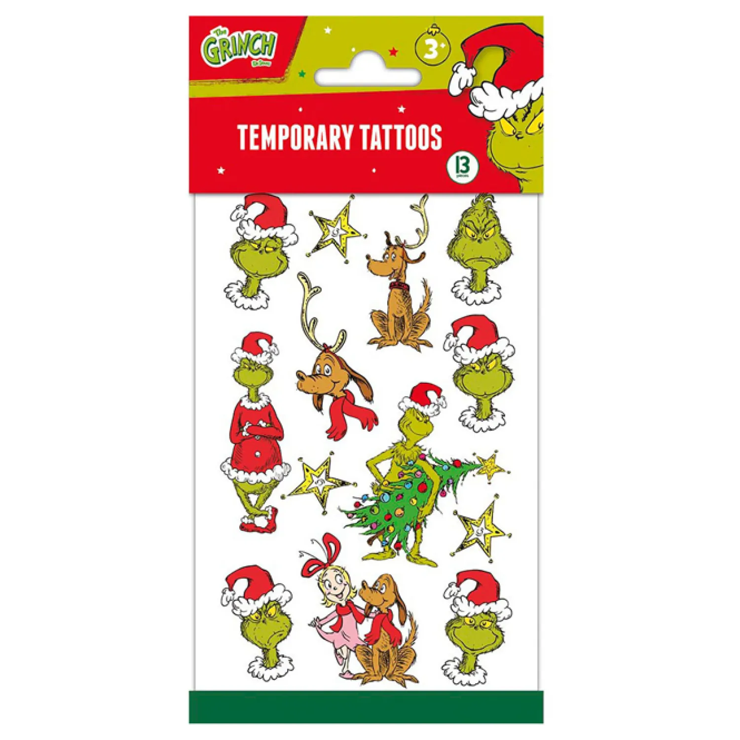 Tattoos Grinch-Totum New