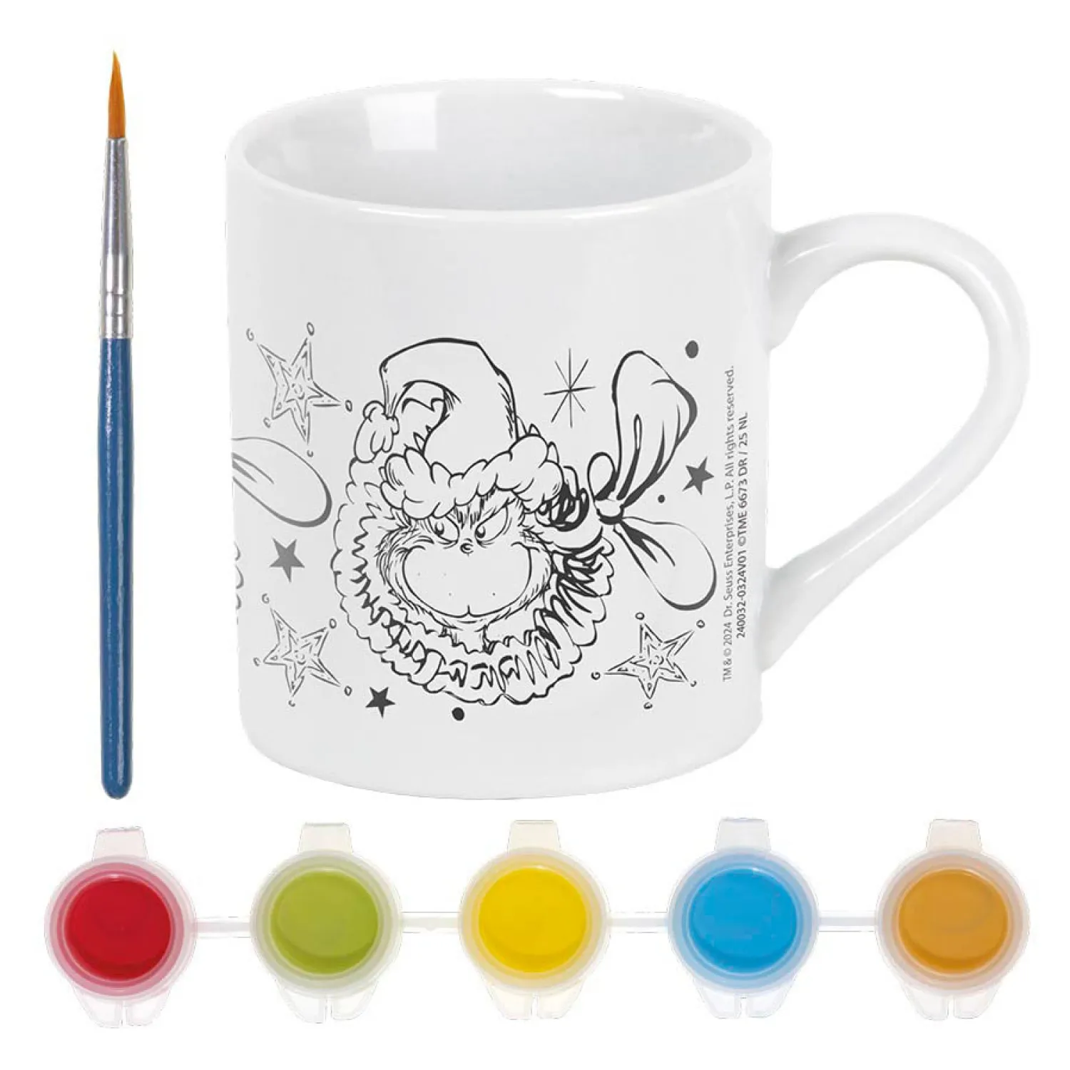 Totum Verf je eigen Mok Grinch Online