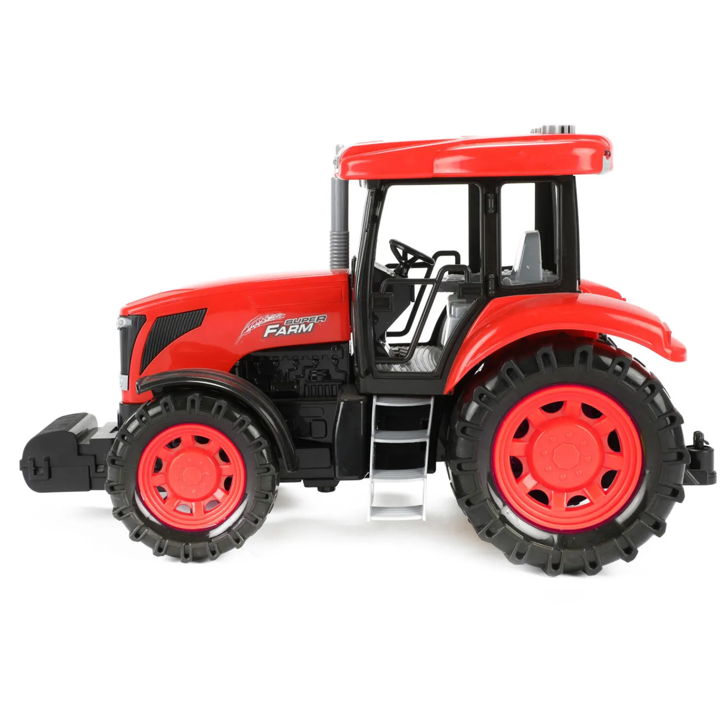 Tractor Groot met Licht en Geluid Rood>Toi-Toys Hot