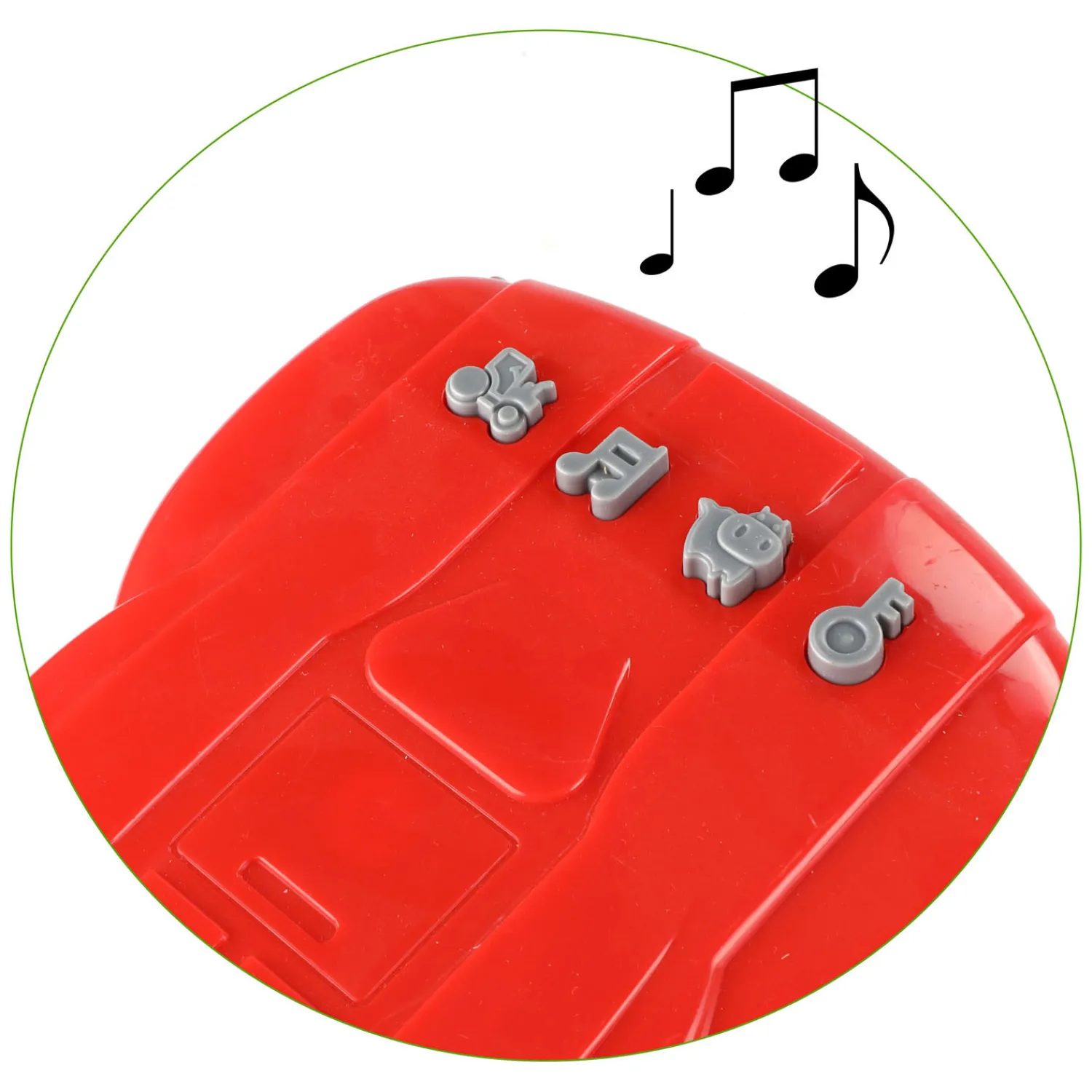 Tractor Groot met Licht en Geluid Rood>Toi-Toys Hot