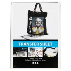 Transfer Vellen Wit, 3 Vellen-Creativ Company Sale