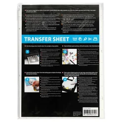 Transfer Vellen Wit, 3 Vellen-Creativ Company Sale