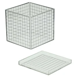 Transparante 3D Rasterkubus - 10x10x10 cm- Clearance