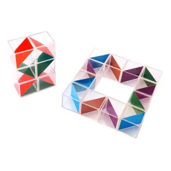 Transparante Gekleurde Kubussen - 5 cm - 18dlg> Online