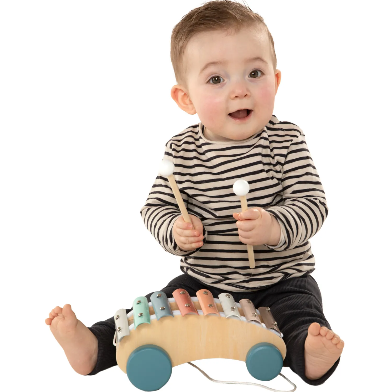 Trekvoertuig Xylofoon Pastel New