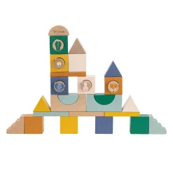 Trixie Houten Blokken Stad, 31dlg. Discount