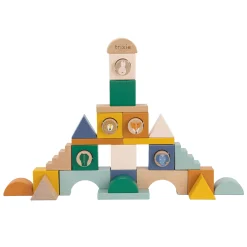 Trixie Houten Blokken Stad, 31dlg. Discount