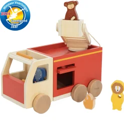 Houten Dieren Brandweerwagen>Trixie Outlet