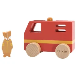 Houten Dieren Brandweerwagen Klein>Trixie Sale