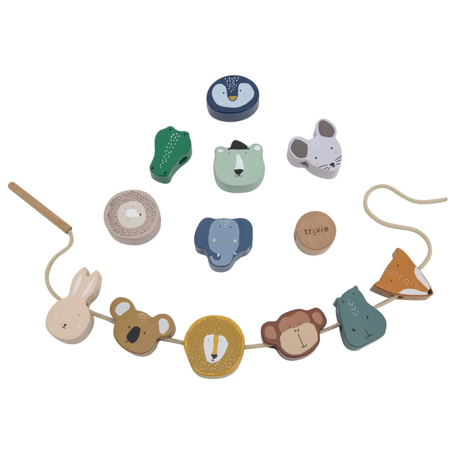 Houten Dieren Rijgkralen>Trixie Best