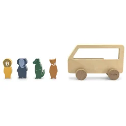 Houten Dierenbus, 5dlg.-Trixie Outlet