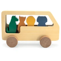 Houten Dierenbus, 5dlg.-Trixie Outlet