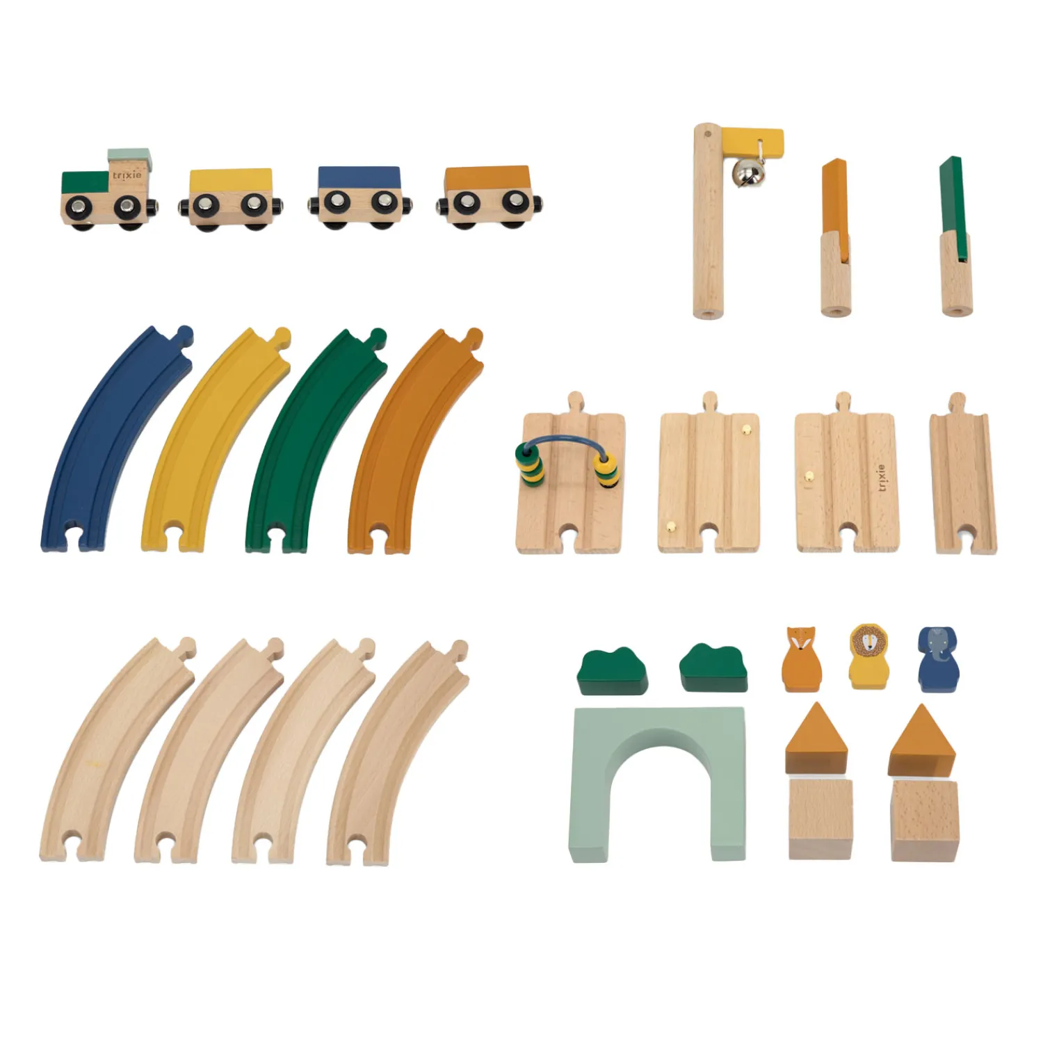 Houten Treinbaan-Trixie Discount