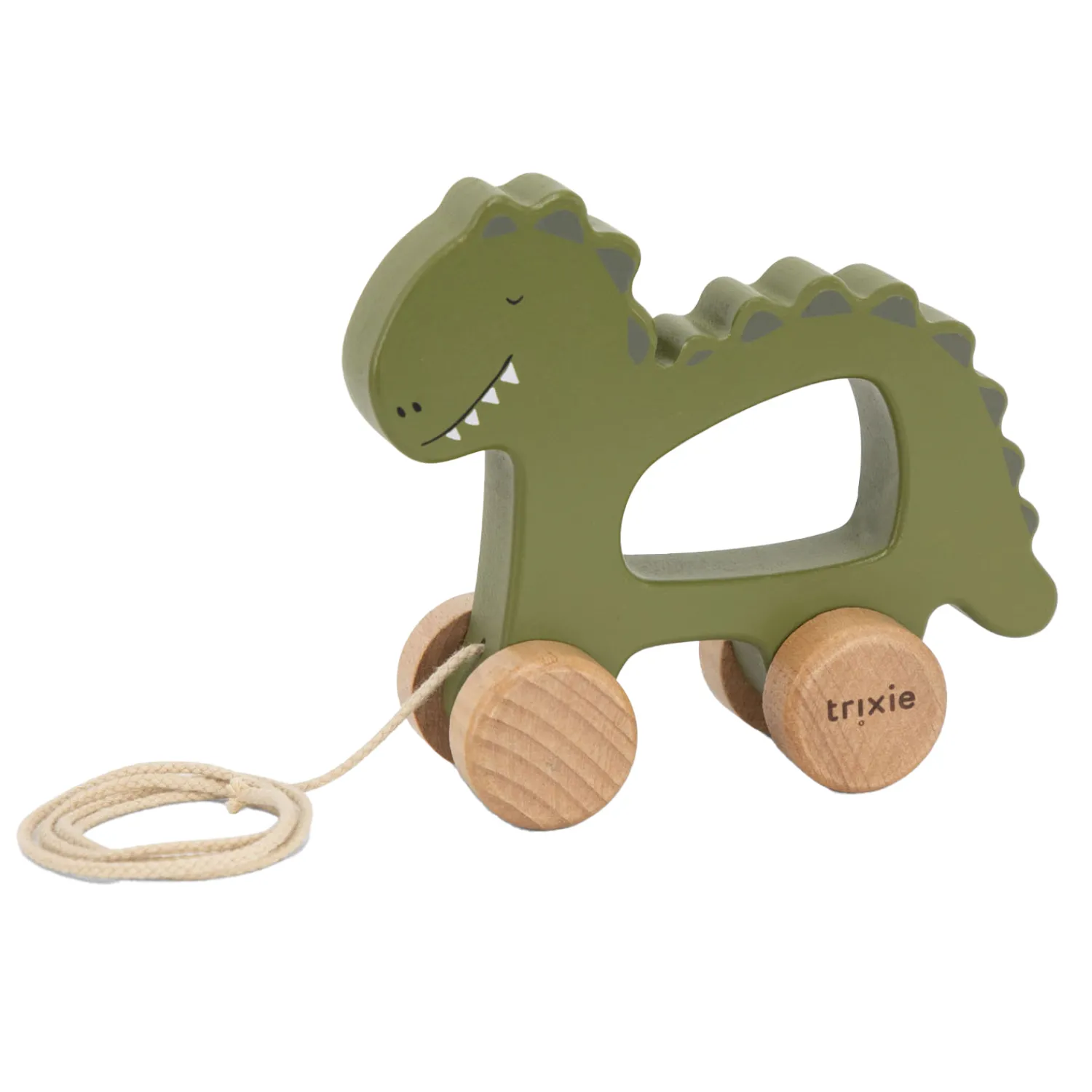 Houten Trekfiguur - Mr. Dino>Trixie Outlet