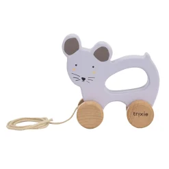 Trixie Houten Trekfiguur  - Mrs. Mouse Sale
