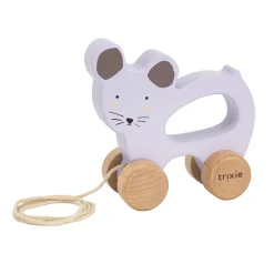 Trixie Houten Trekfiguur  - Mrs. Mouse Sale