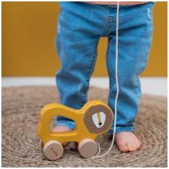 Houten Trekfiguur - Mr. Lion>Trixie Hot