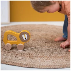 Houten Trekfiguur - Mr. Lion><noscript><img width=