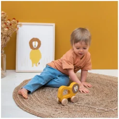 Houten Trekfiguur - Mr. Lion><noscript><img width=