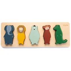Houten Vormenpuzzel Dieren-Trixie Sale