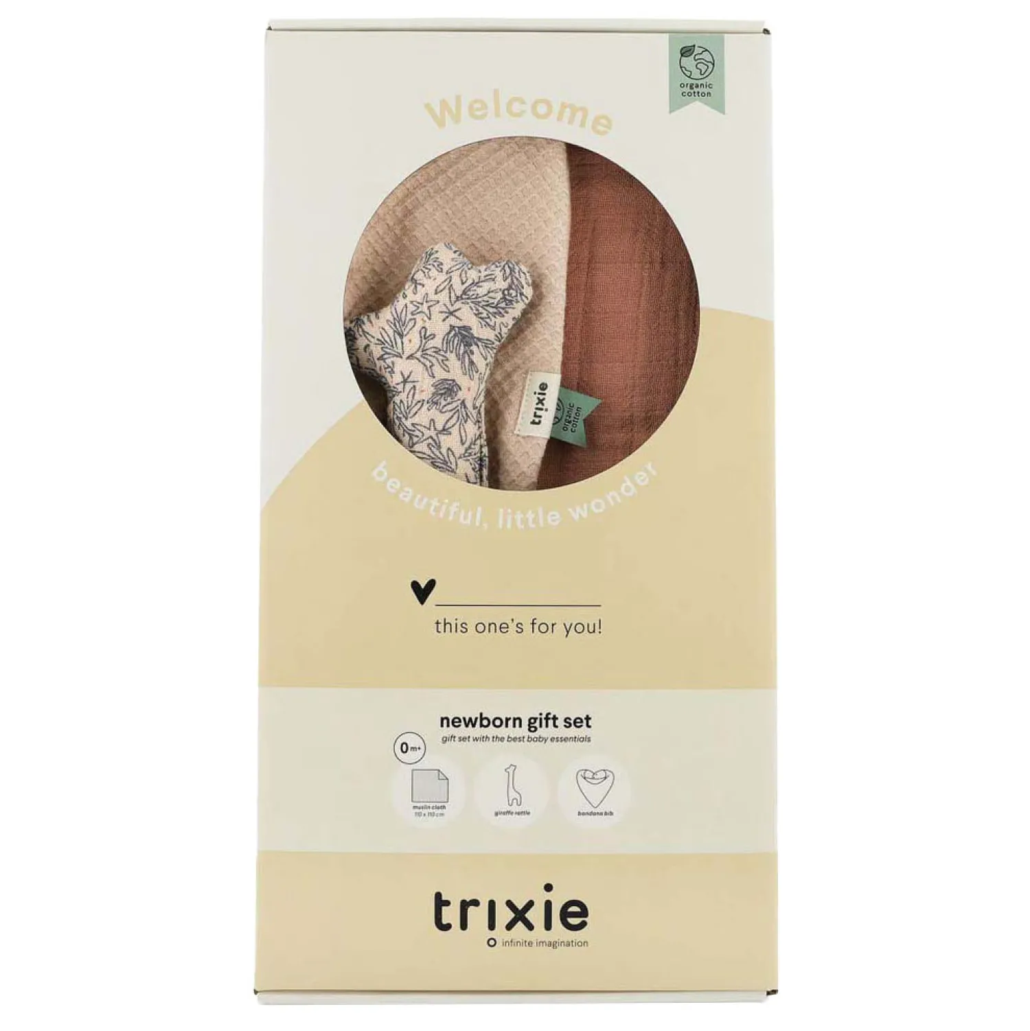 Trixie Newborn Geschenkdoos M - Lovely Leaves Outlet