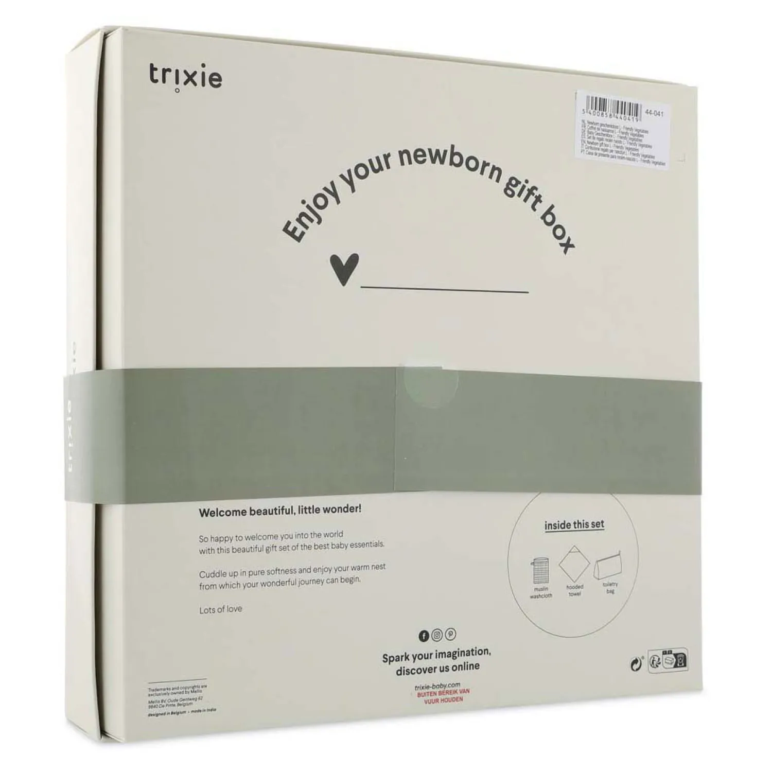 Newborn Geschenkdoos L - Friendly Vegetables-Trixie Online