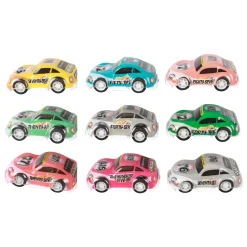 Turbo Racers Mini Rally Pull-backauto's, 9st.>Toi-Toys Clearance