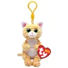 Ty Beanie Babies Bellies Clip Mango Cat, 10cm Outlet