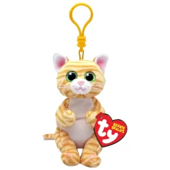 Ty Beanie Babies Bellies Clip Mango Cat, 10cm Outlet