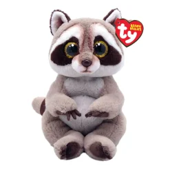 Ty Beanie Babies Bellies Petey Raccoon, 15cm Clearance