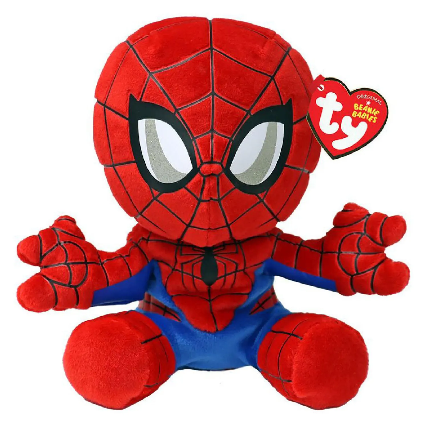 Babies Marvel Spiderman Soft, 15cm-Ty Beanie Sale