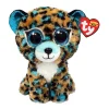 Ty Beanie Boo's Cobalt Leopard, 15cm Discount