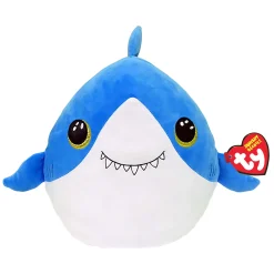 Ty Beanie Ty Squish a Boo Finsley Shark, 20cm Clearance