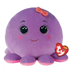 Ty Squish a Boo Octavia Purple Octopus, 20cm-Ty Beanie Online
