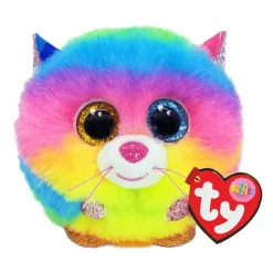 Ty Teeny Puffies Gizmo Cat, 10cm>Ty Beanie Hot
