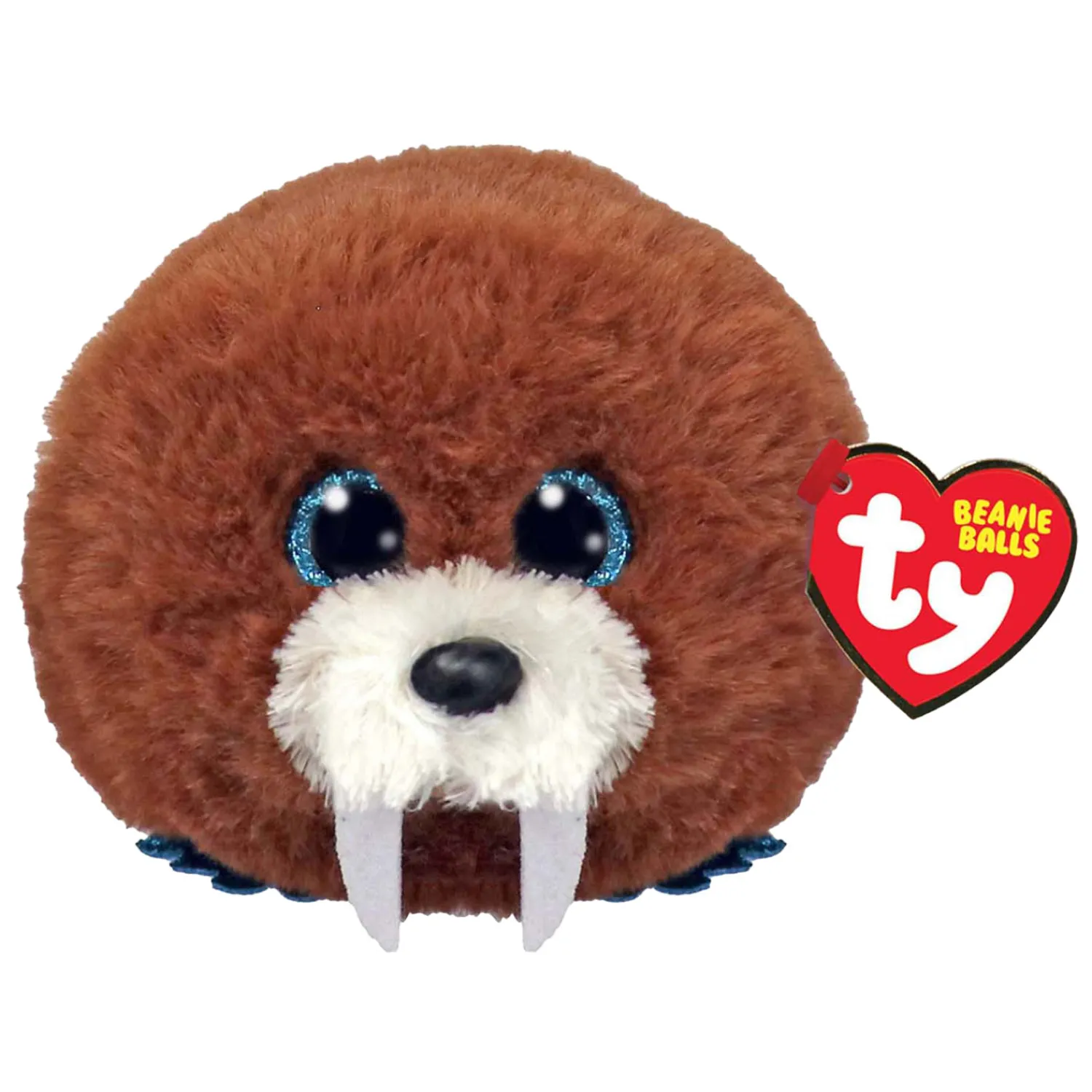 Ty Teeny Puffies Hank Walrus, 10cm>Ty Beanie Outlet