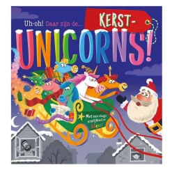 Rebo Publishers Uh-oh! Daar Zijn de... Kerst-Unicorns Outlet