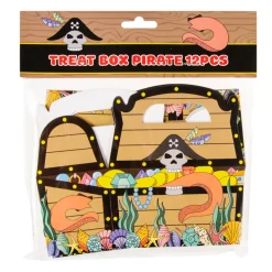 Uitdeelbox Piraten Schatkist, 12st.>Duckiez New