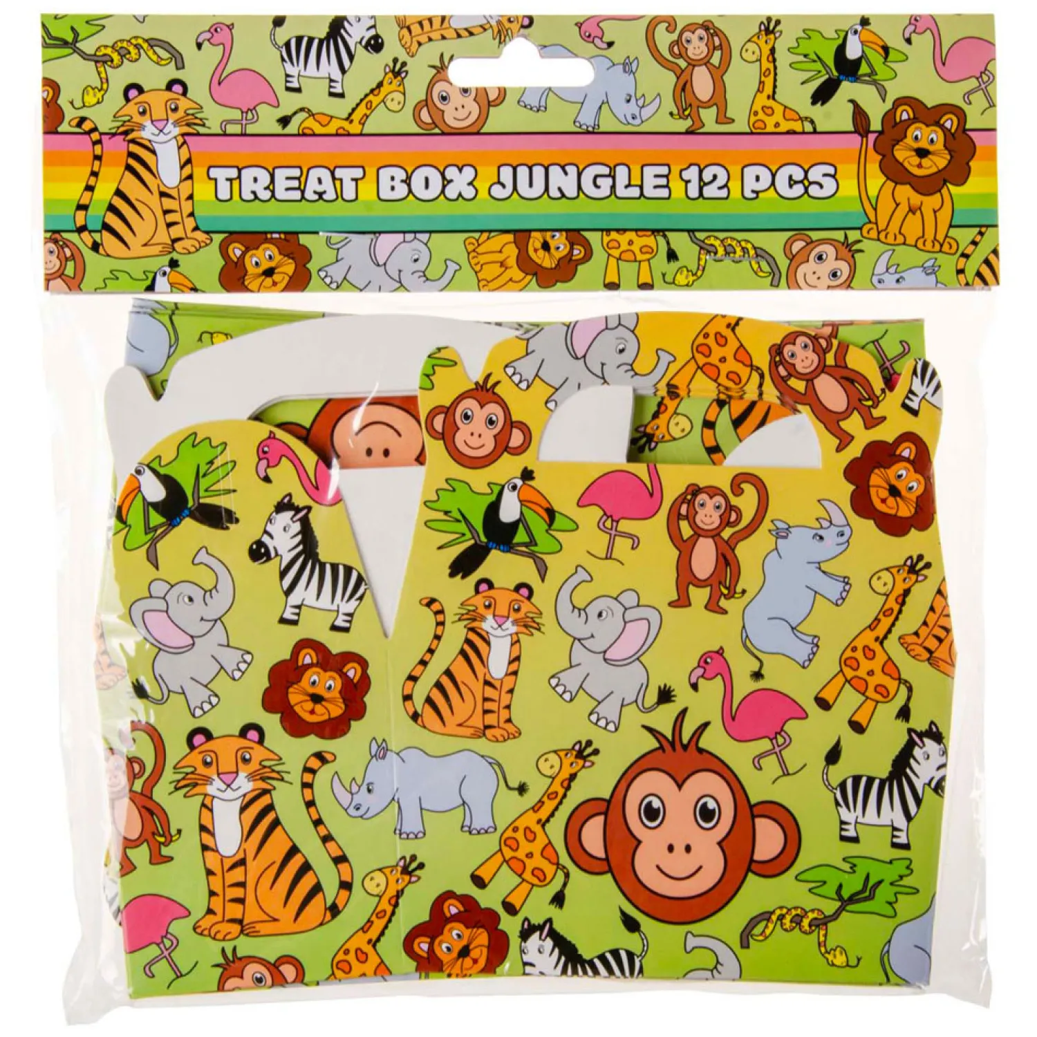 Uitdeelbox Wilde Dieren, 12st.>Duckiez New