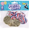 Uitdeelcadeautjes Medailles, 8st. Discount