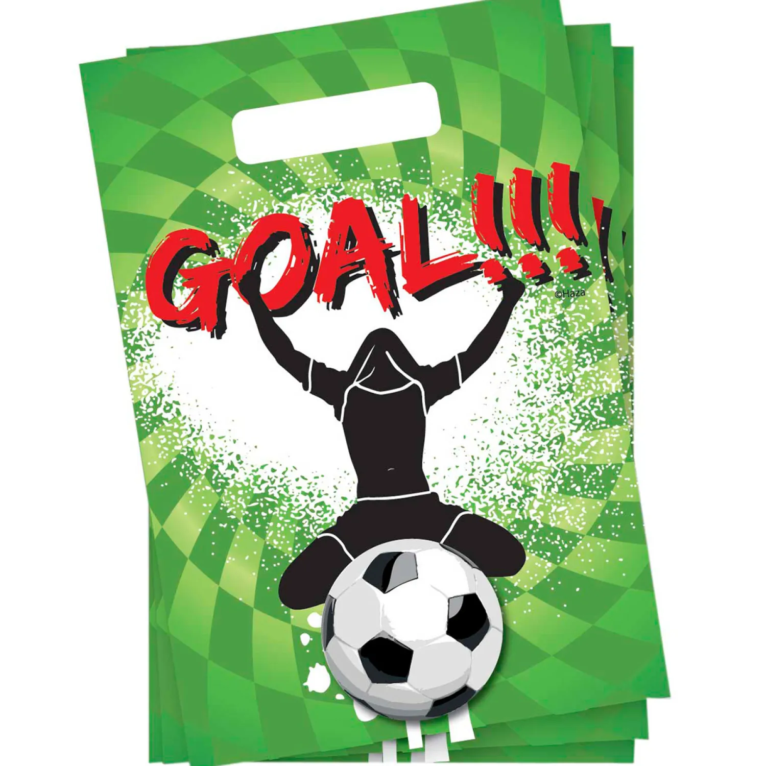 Uitdeelzakjes Goal, 6st.-Haza Witbaard Best