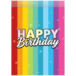 Folat BV Uitdeelzakjes Happy Birthday, 8st. Outlet