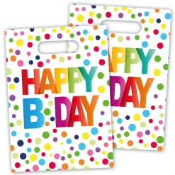 Folat BV Uitdeelzakjes Happy Birthday Confetti, 8st. Clearance