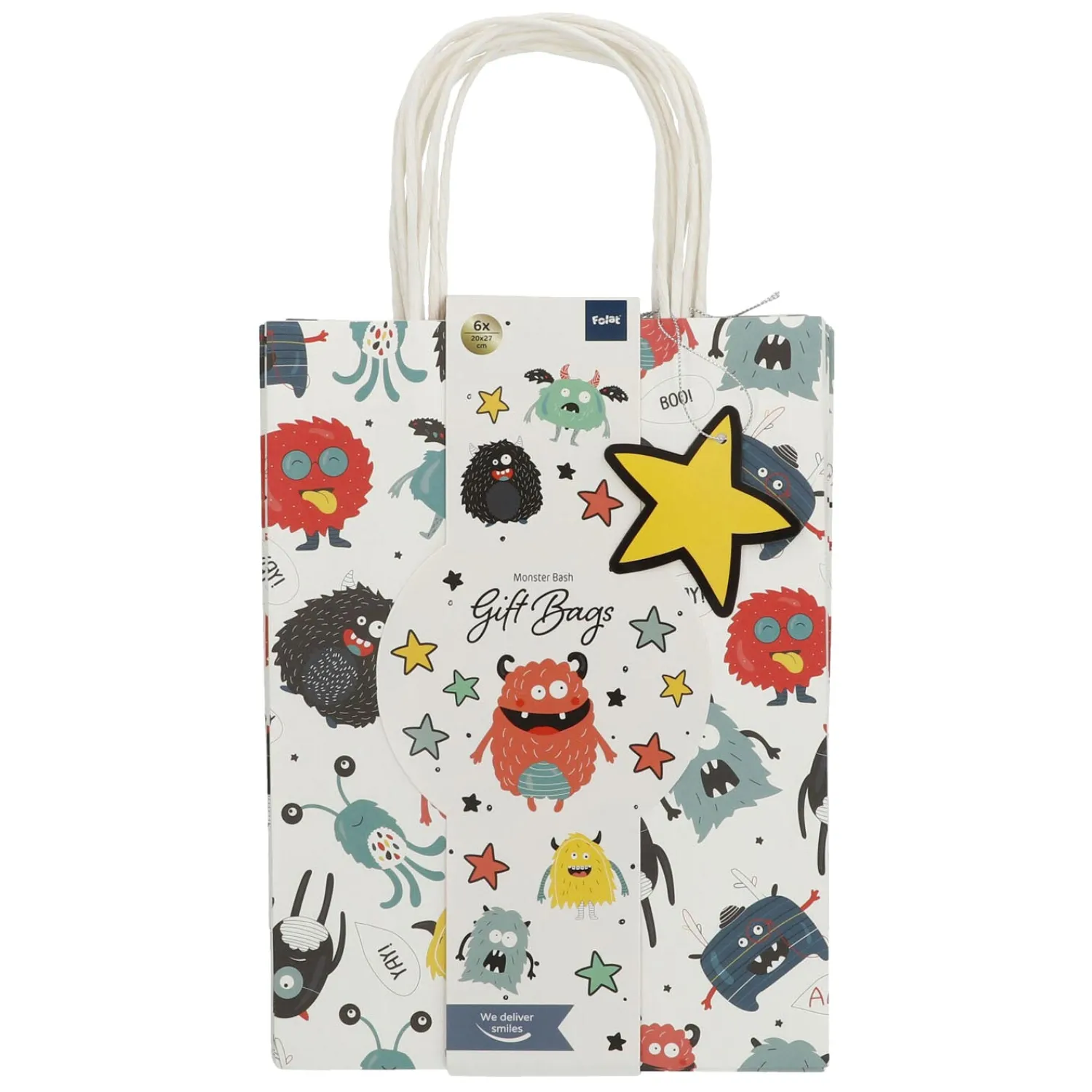 Uitdeelzakjes Monster Bash, 6st.-Folat BV Discount