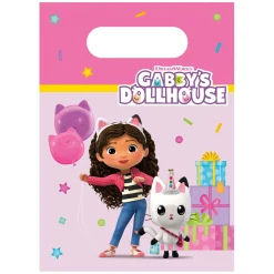 Uitdeelzakjes Papier Gabby's Poppenhuis , 4st.- Online