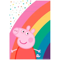 Uitdeelzakjes Peppa Pig, 8st.- Discount